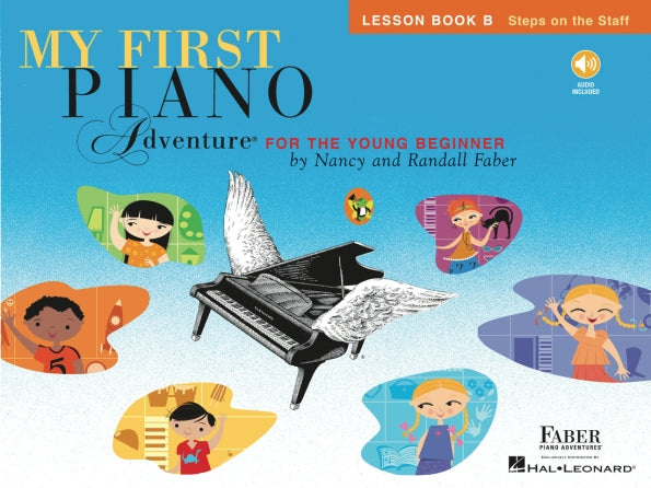 My First Piano Adventure - Lesson Book B with Online Audio by HAL LEONARD
