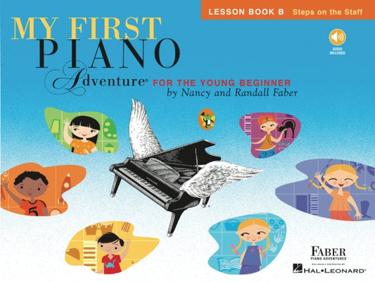 My First Piano Adventure - Lesson Book B with Online Audio by HAL LEONARD