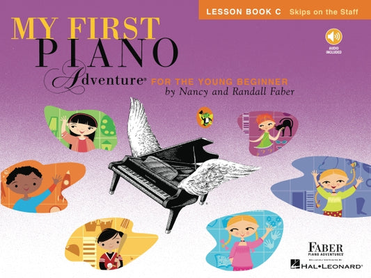 My First Piano Adventure - Lesson Book C with Play-Along & Listening Audio by HAL LEONARD